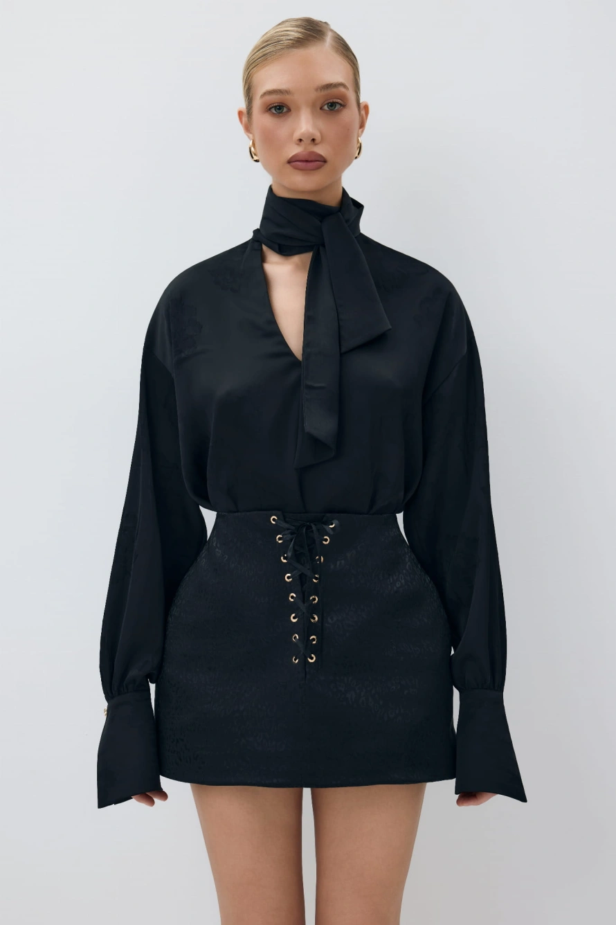 Première Jacquard Blouse